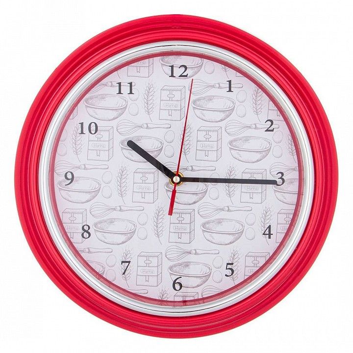  Lefard Настенные часы (30.5х30.5х4.5 см) Kitchen 220-495