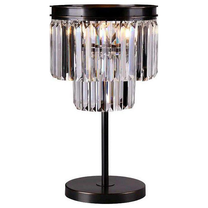 Настольная лампа декоративная Newport 31100 31101/T black+gold