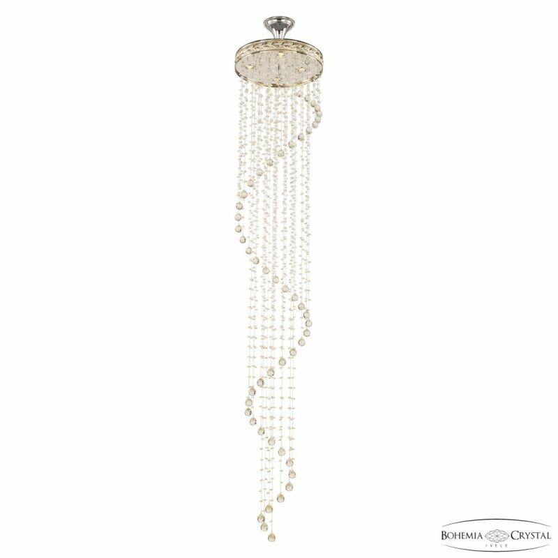 Потолочная люстра Bohemia Ivele Crystal 8313 83131/40IV-200 Ni
