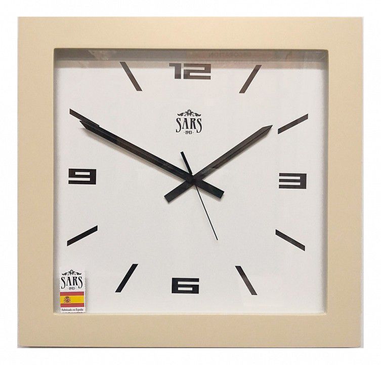 Настенные часы (45x45 см) SARS 0195a Ivory
