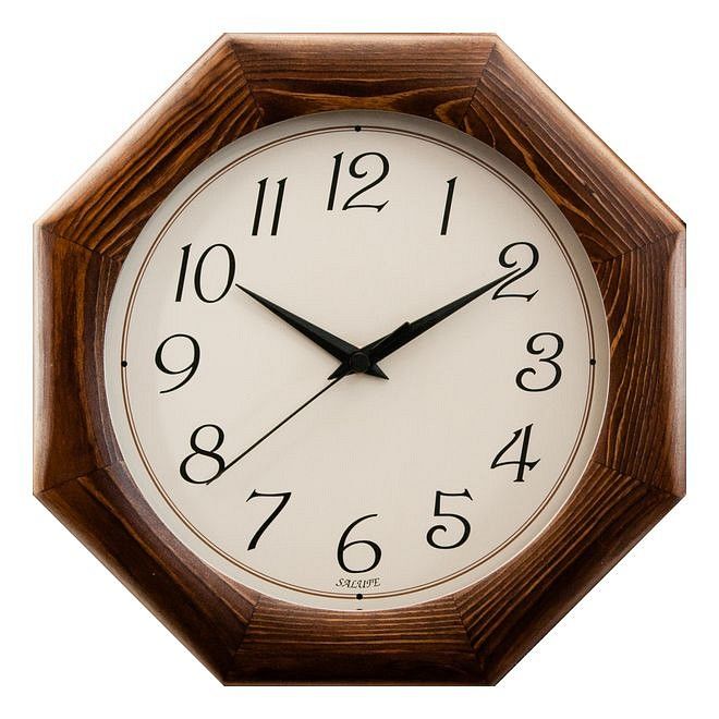  Салют Настенные часы (31.5x4.5 см) ДС - ВБ23 - 031