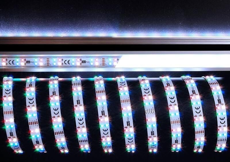 Лента светодиодная Deko-light 3528-2x72-12V-RGB+6200K-3m 840212