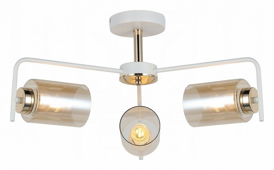 Люстра на штанге Illumico IL8248-3COU-79 WH GD