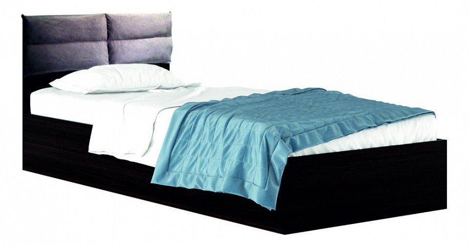  Наша мебель Кровать односпальная Виктория-ПП с матрасом 2000x900