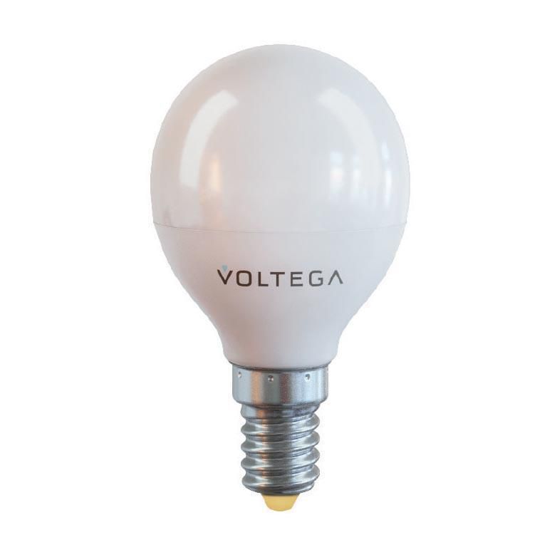  Voltega Лампа светодиодная E14 7W 2800К матовая VG2-G45E14warm7W 7054