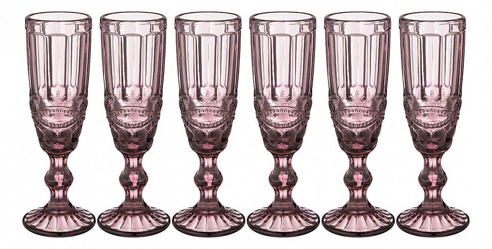  Lefard Набор из 6 бокалов для шампанского Серпентина 781-102