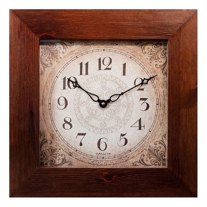 Салют Настенные часы (34.8x4.5x34.8 см) ДС - 4АС21 - 479
