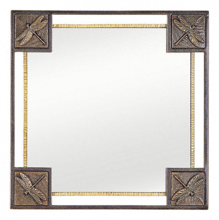  Runden Зеркало настенное (72x72 см) Стрекозы V20043