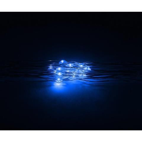 Светодиодная гирлянда Horoz Montana 10м 100LED голубая без мерцания 080-001-0004