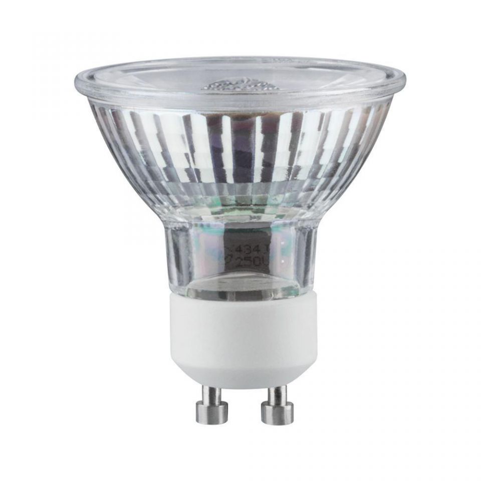  Paulmann Лампа светодиодная GU10 3,2W 2700K полусфера прозрачная 28409