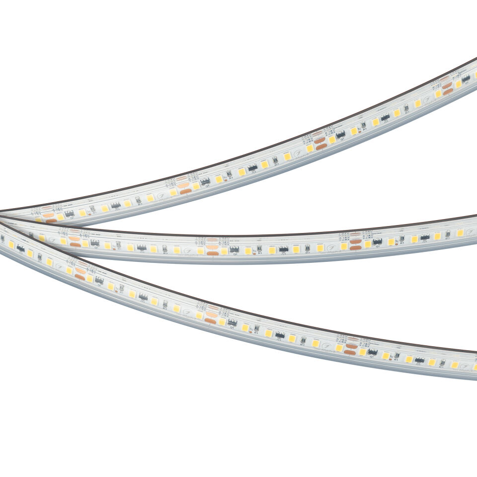 Лента герметичная IC-PS-A120-10mm 24V Warm2700 (9.6 W/m, IP67, 2835, 10m) ( Arlight , стабилизированная)