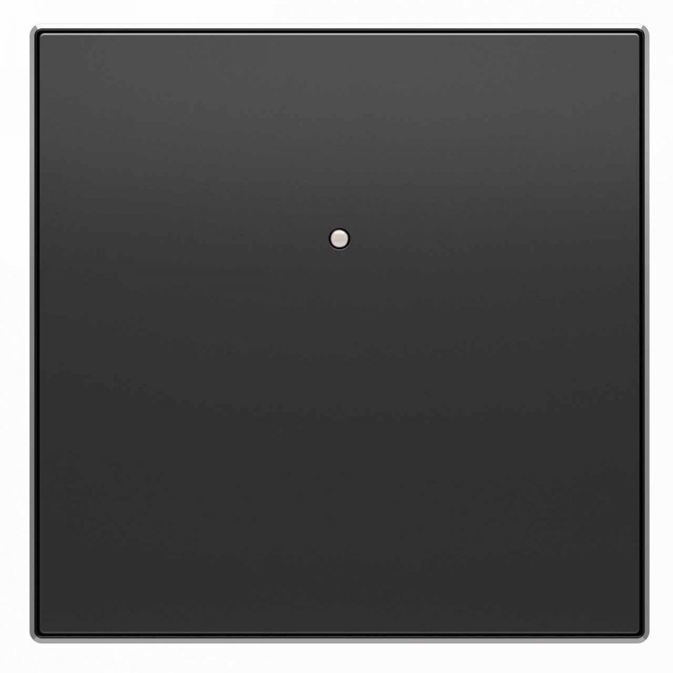 Лицевая панель ABB Sky выключателя одноклавишного чёрный бархат 2CLA853000A1501