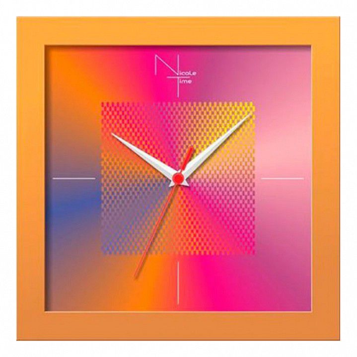 Настенные часы (29х29 см) Nicole Time 