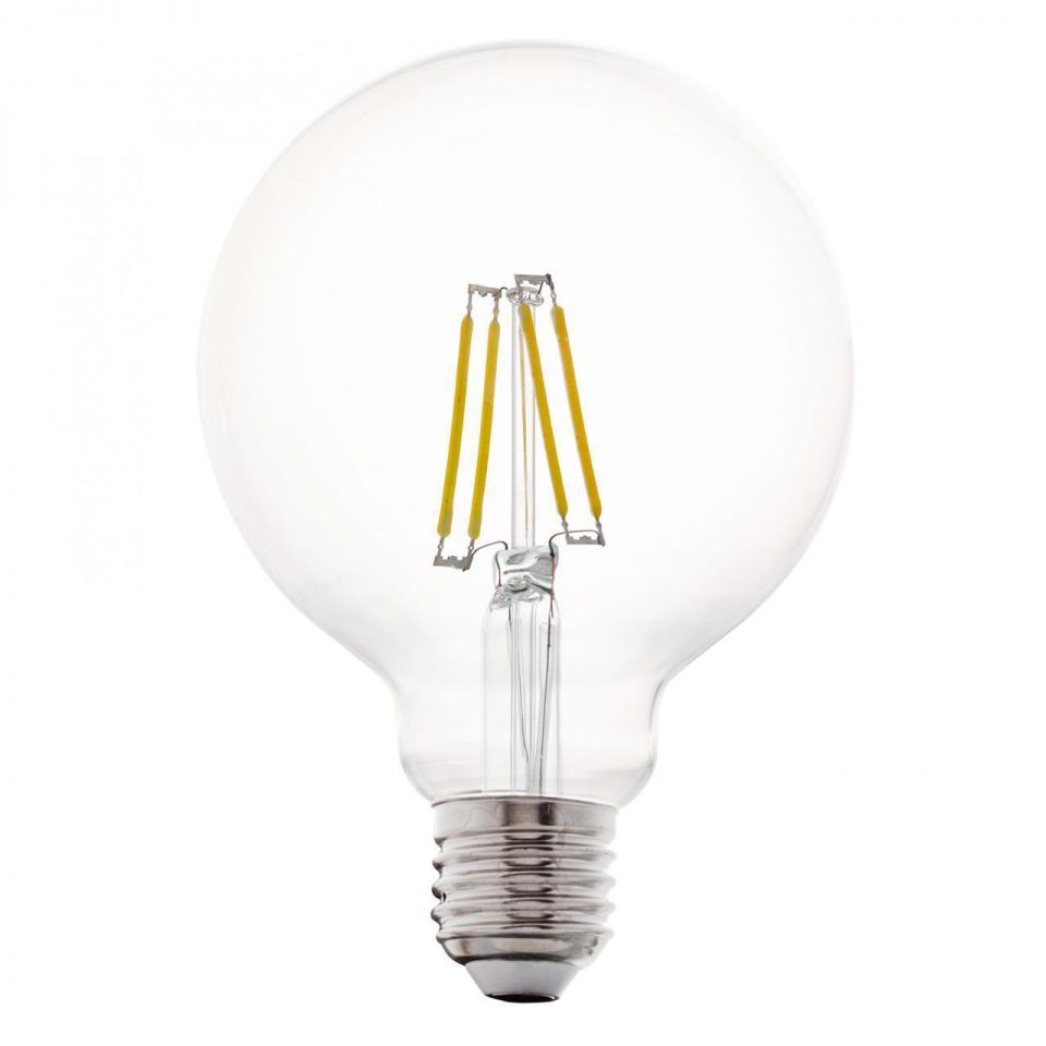 Eglo Лампа светодиодная филаментная E27 4W 2700К прозрачная 11502