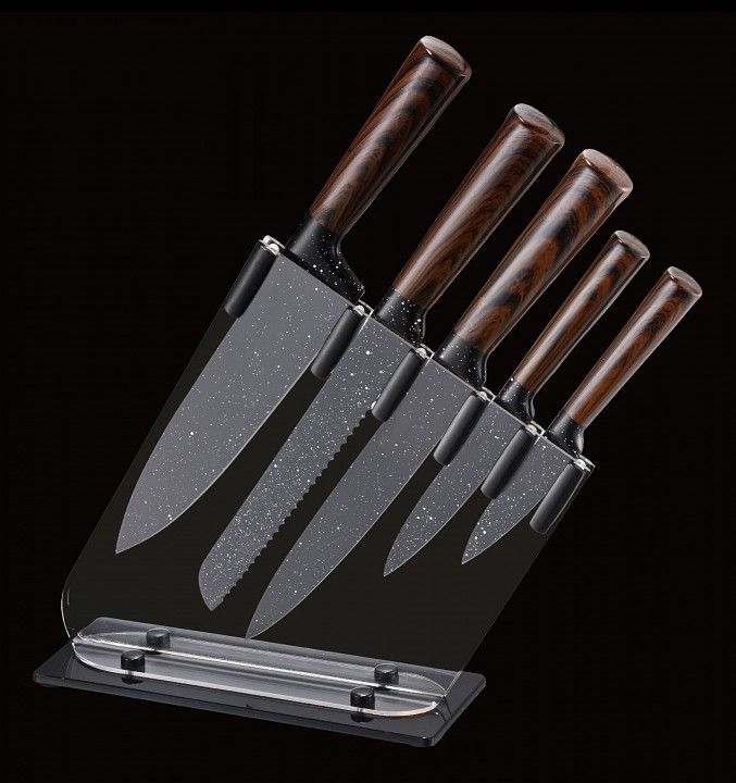  Mercury Haus Набор из 6 кухонных ножей MercuryHaus MC-7181