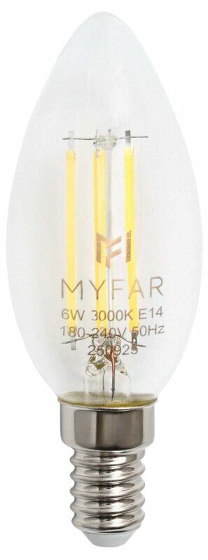Лампа светодиодная MyFar Базис E14 MB1001E14-6W3K