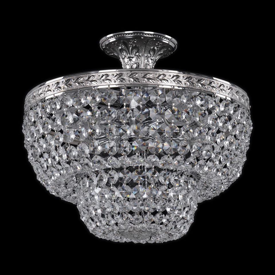 Потолочная люстра Bohemia Ivele Crystal 19101/35IV Ni