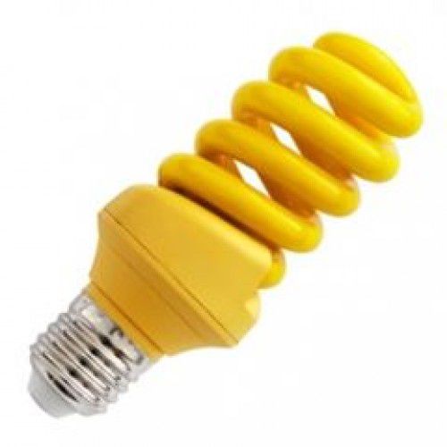 Лампа энергосберегающая Feron 04120 ELSM51B-Color 20W 230V E27 спираль T3 желтая