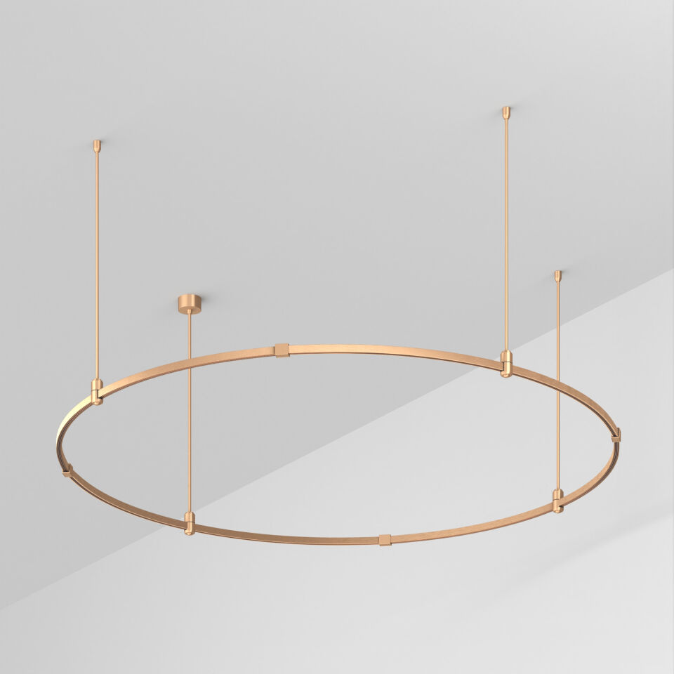 Трек ART-APRIORI-ROUND-ROD-800-R1800 (GD) ( Arlight , IP20 Металл, 3 года)