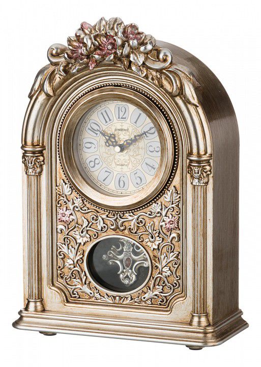  Lefard Настольные часы (25.5x11.5x36.5 см) Цветы 204-123