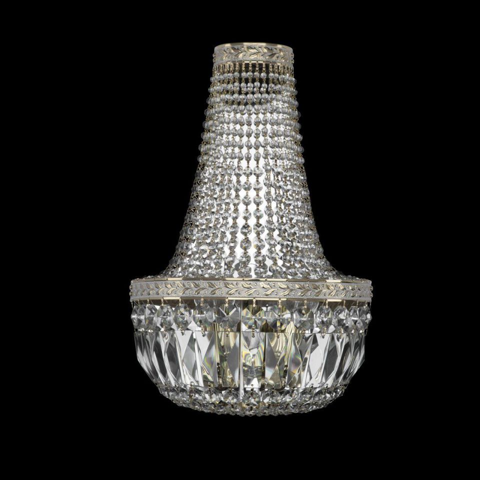 Настенный светильник Bohemia Ivele Crystal 19041B/H2/25IV GW
