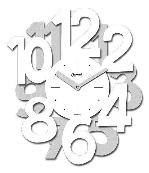 Настенные часы (55x55 см) Lowell 05766BG