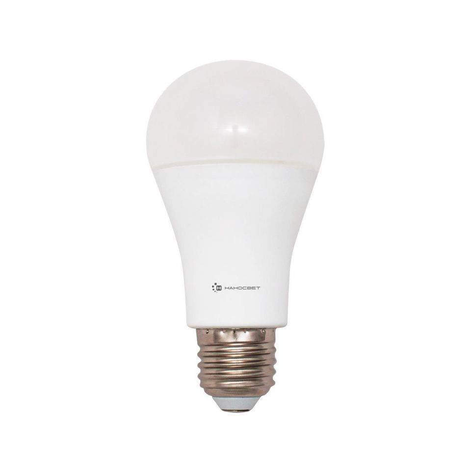  Наносвет Лампа светодиодная E27 18W 4000K груша матовая LC-GLS-18/E27/840 L199