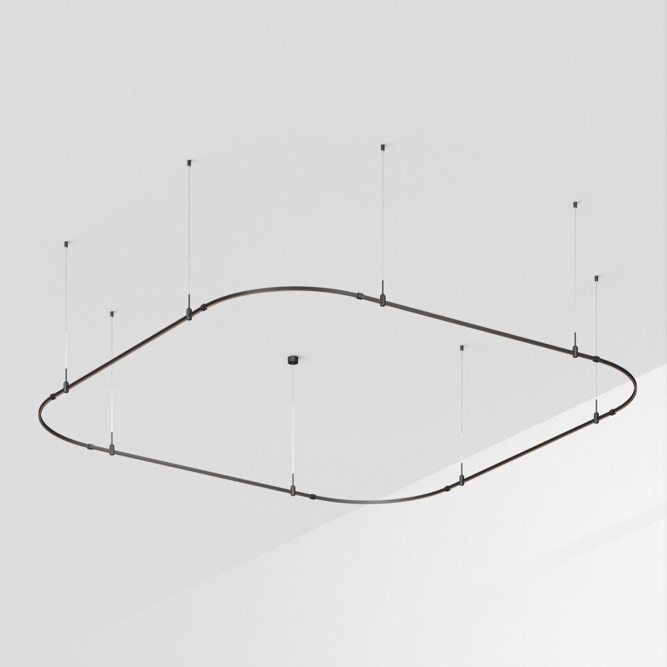Трек ART-APRIORI-QUADRAT-SOFT-HANG-3500x3500 (BK) ( Arlight , IP20 Металл, 3 года)