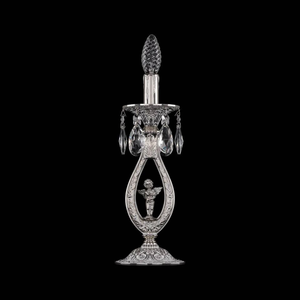 Настольная лампа Bohemia Ivele Crystal 71400L/1-33 NW FA10S