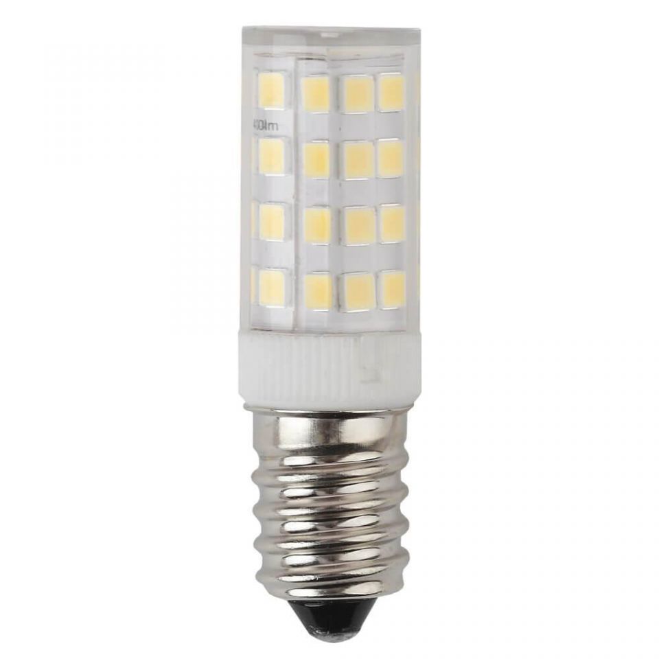 Лампа светодиодная Эра E14 3,5W 2700K прозрачная LED T25-3,5W-CORN-827-E14