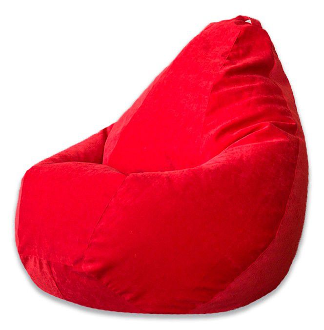  Dreambag Кресло-мешок Красный Микровельвет L