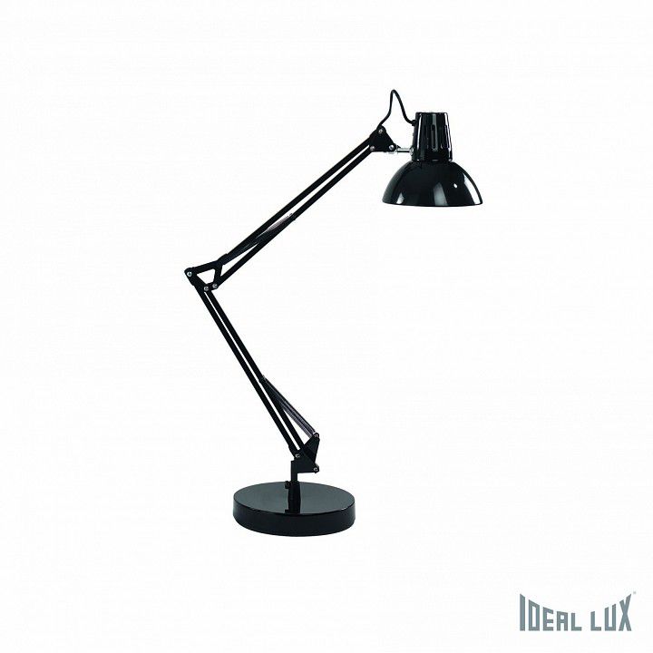 Настольная лампа офисная Ideal Lux Wally WALLY TL1 NERO
