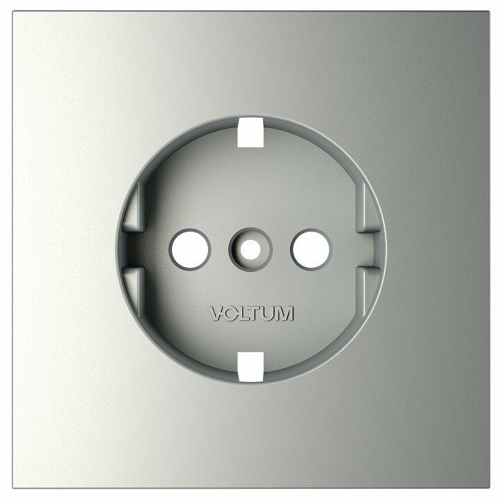 Накладка для розетки с заземлением Voltum S70 VLS000605