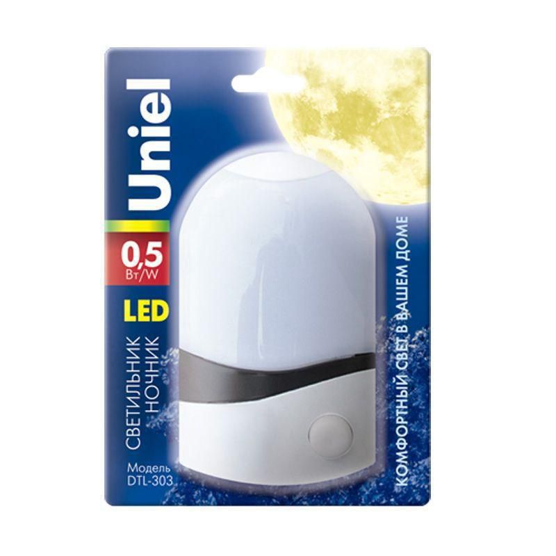 Ночник Uniel DTL-303-Селена/White/3LED/0,5W