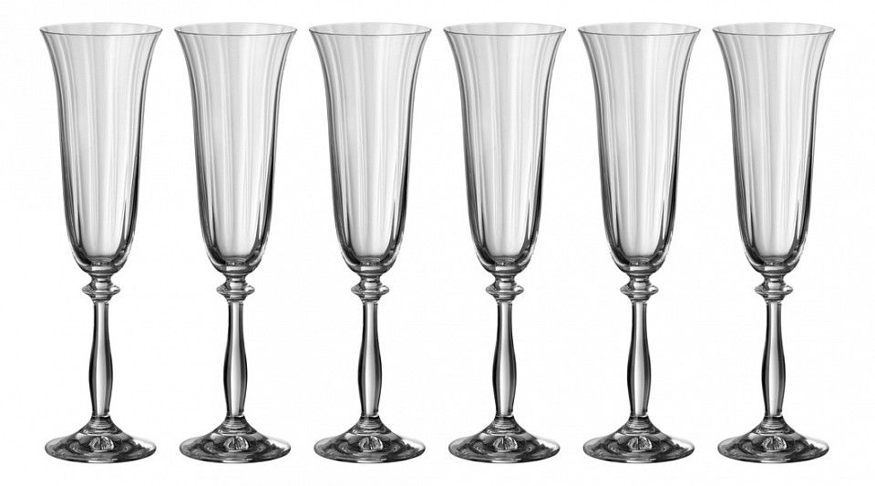  АРТИ-М Набор из 6 бокалов для шампанского Анжела Оптик 674-188