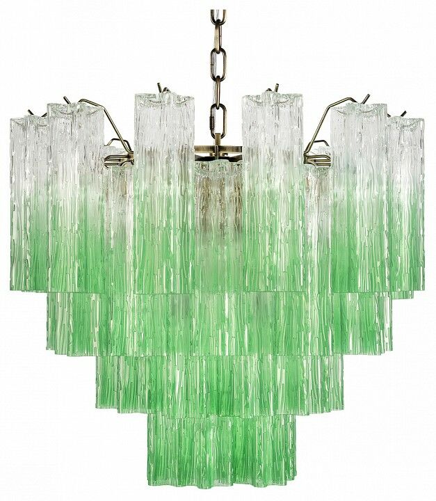 Подвесная люстра Loft IT Murano 10580/600 Clear green