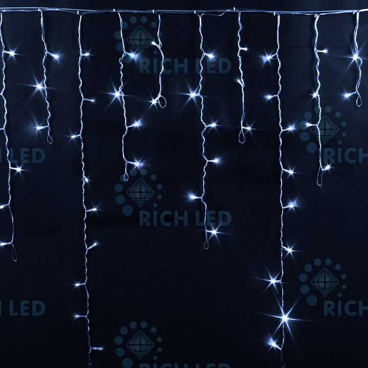  Rich LED Бахрома световая (3х0.5 м) RL-i3*0.9-RB/W