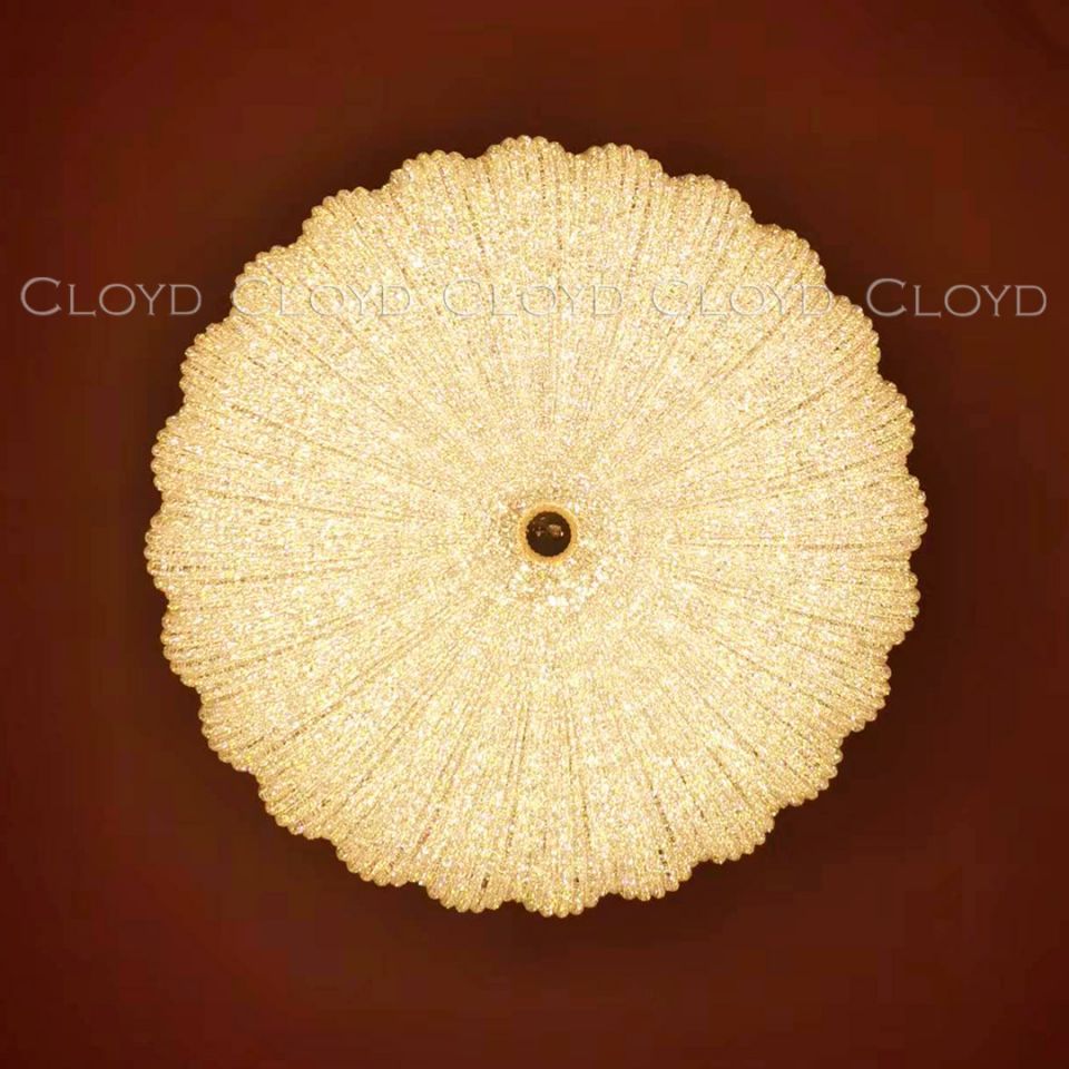 Потолочный светильник Cloyd DESSA FM9 / Ø50 см - E14 - золото (арт.11277)