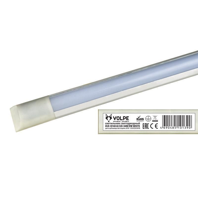 Потолочный светодиодный светильник (UL-00003553) Volpe ULO-Q148 AL120-36W/DW White