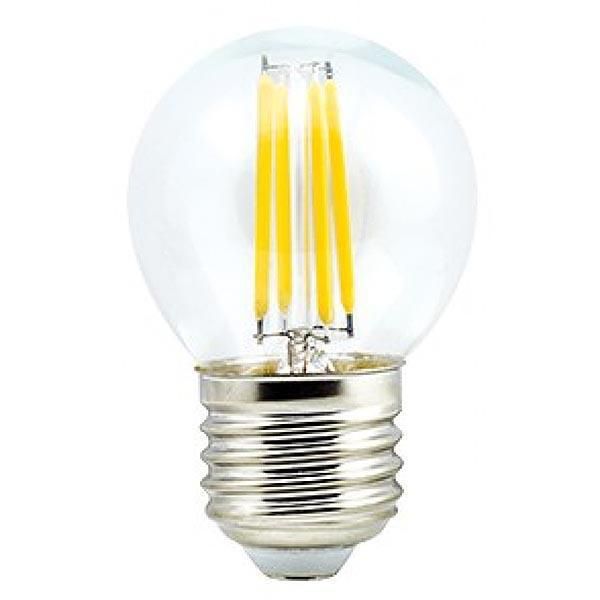 Лампа светодиодная Uniel LED-G45-7,5W/WW/E27/CL GLA01TR картон