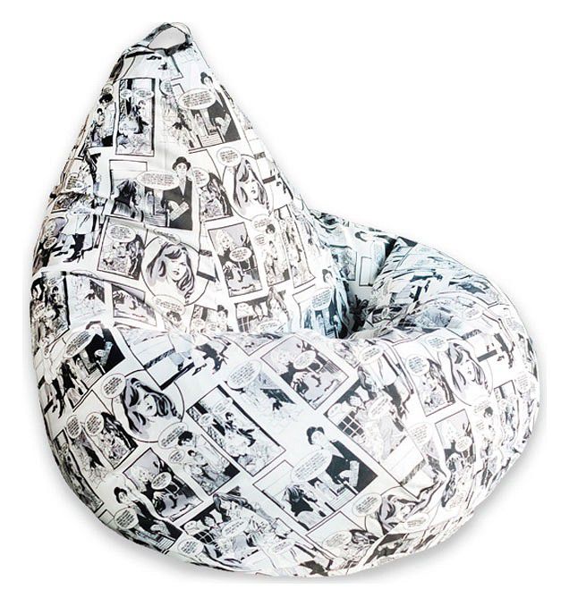  Dreambag Кресло-мешок Комикс Ч/Б XL