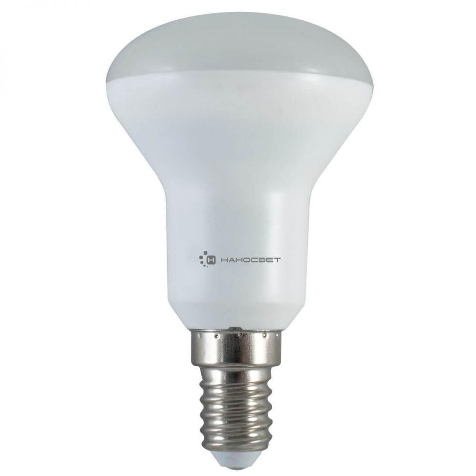 Наносвет Лампа светодиодная рефлекторная E14 6W 2700K матовая LE-R50-6/E14/827 L112