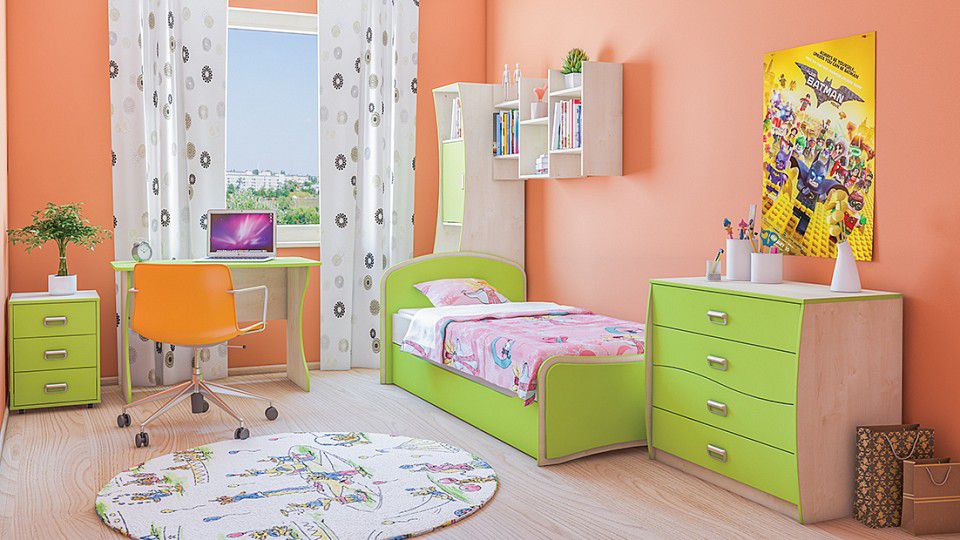  Мебель-Неман Гарнитур для детской Комби