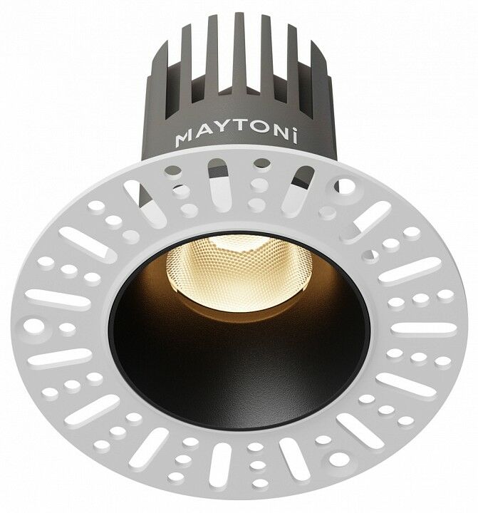 Встраиваемый светильник Maytoni DL124-10W-3K-TRS-B