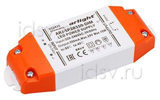 Блок питания Arlight 022435 ARJ-SP28350-DIM (10W, 350mA, PFC, Triac)